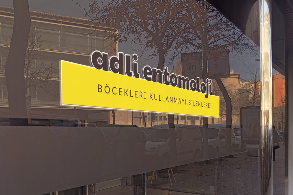 Adli Entomoloji Logo Çalışması